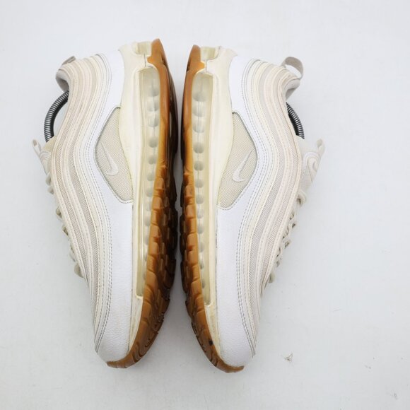 Nike Air Max 97 Triple White Men’s 10.5 Running Athletic Sneakers DJ2740-100 - Picture 8 of 11